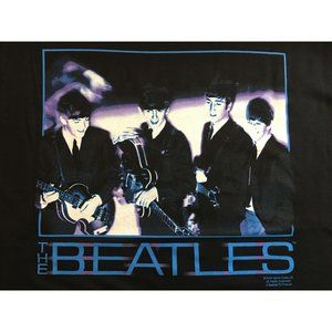 Beatles Vibrant Blue Adult T-Shirt - Size XL
